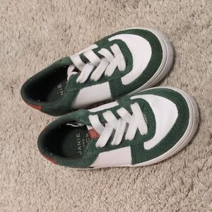 Janie Jack green and white size 7 sneakers